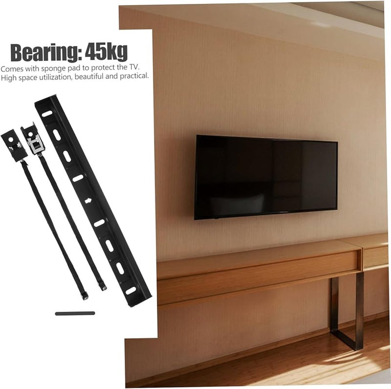VANZACK Studless TV Wall Mount Bracket No Punching Mechanical Support for 32 to 65 Inch TVs - Image 5